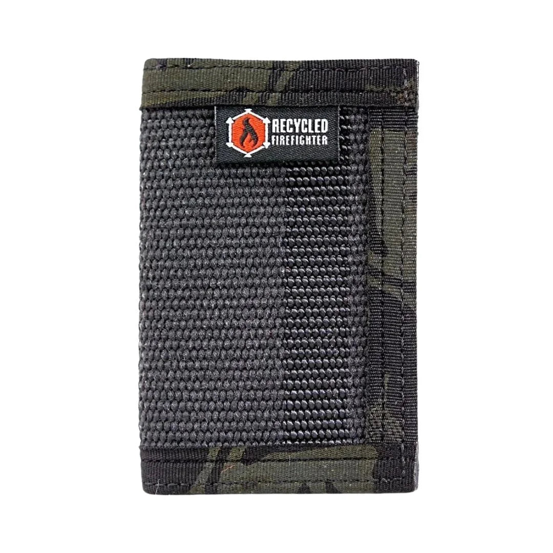 Rookie Firehose Wallet by Recycled Firefighter made from retired fire hose