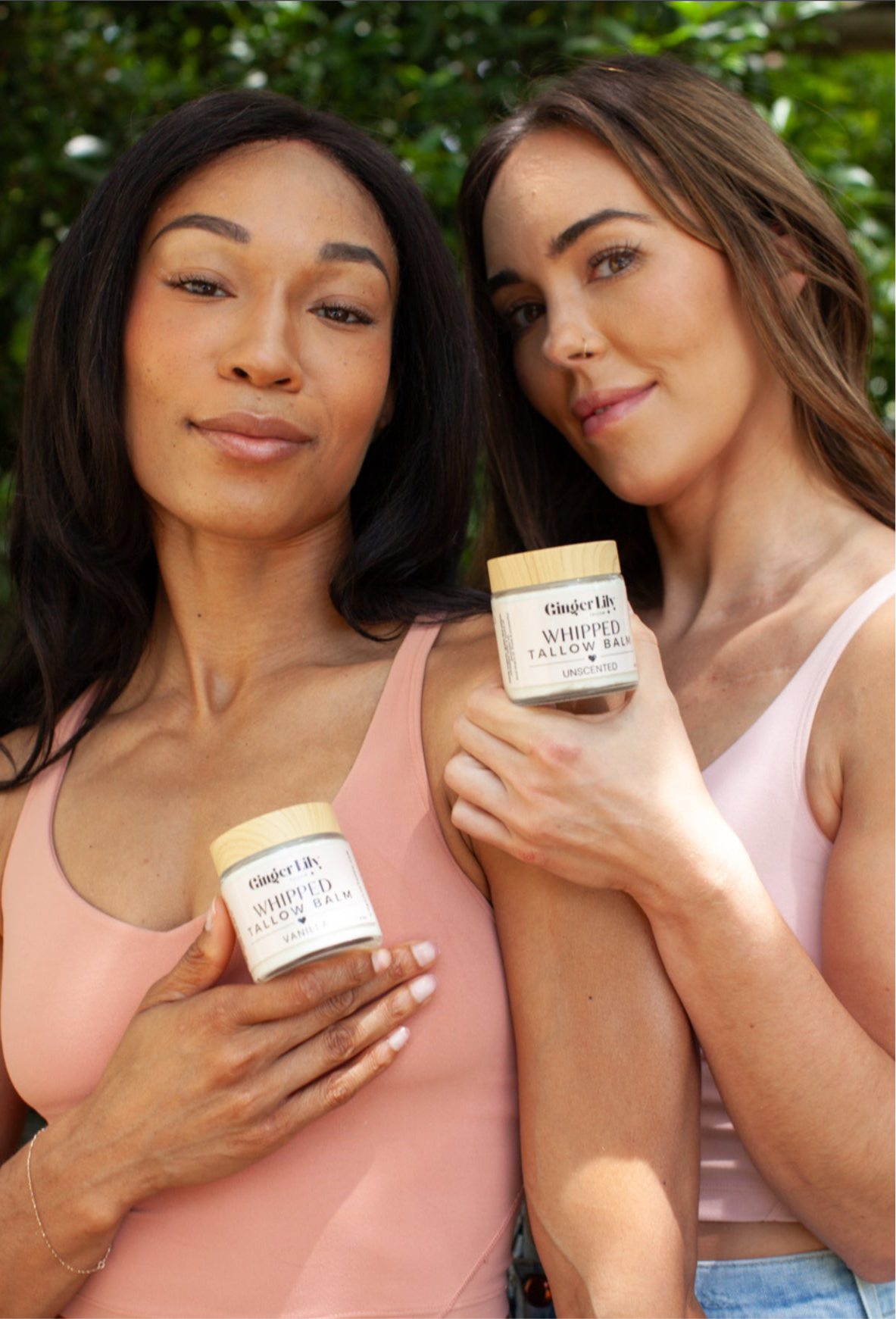 Organic Whipped Tallow Face & Body Balm by Ginger Lily Tallow - grass-fed beef tallow balm with avocado oil