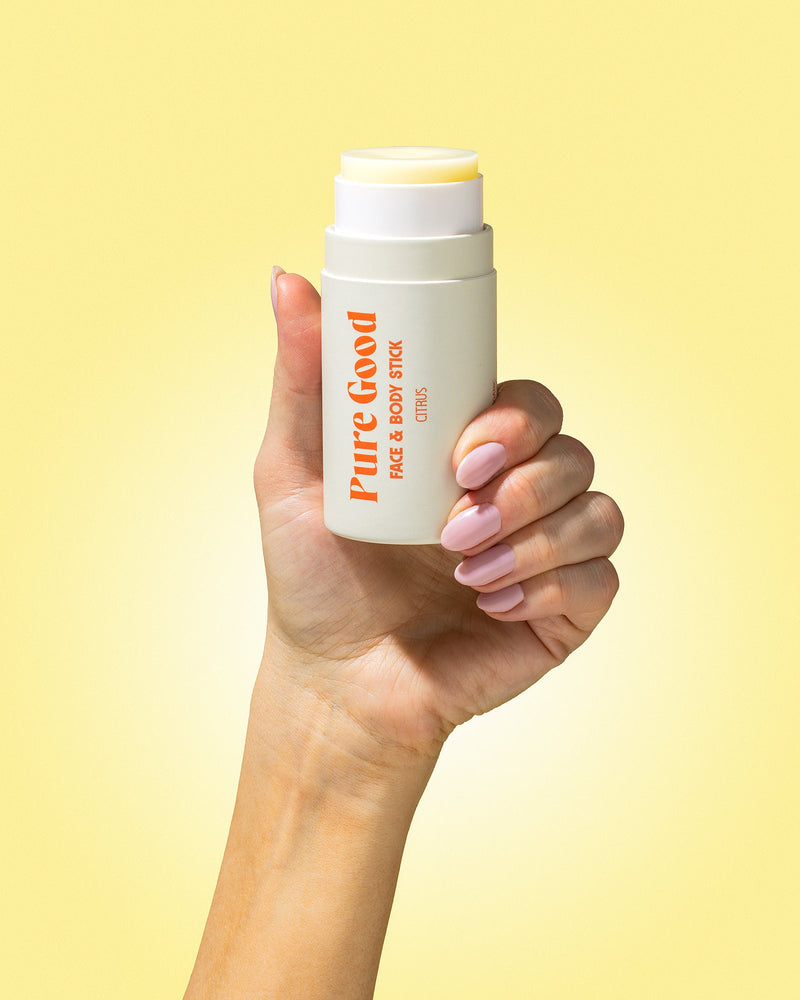 Fresh Citrus Burst Face & Body Tallow Stick by Pure Good LLC — roll-up balm