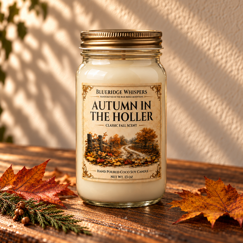 Autumn in the Holler – Fallen Leaves Coco-Soy Candle