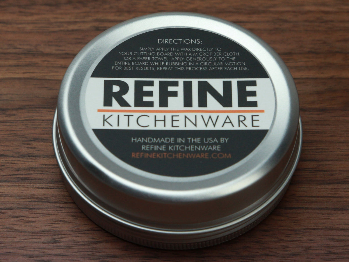 Cutting board wax by Refine Kitchenware — organic beeswax and coconut oil (7)