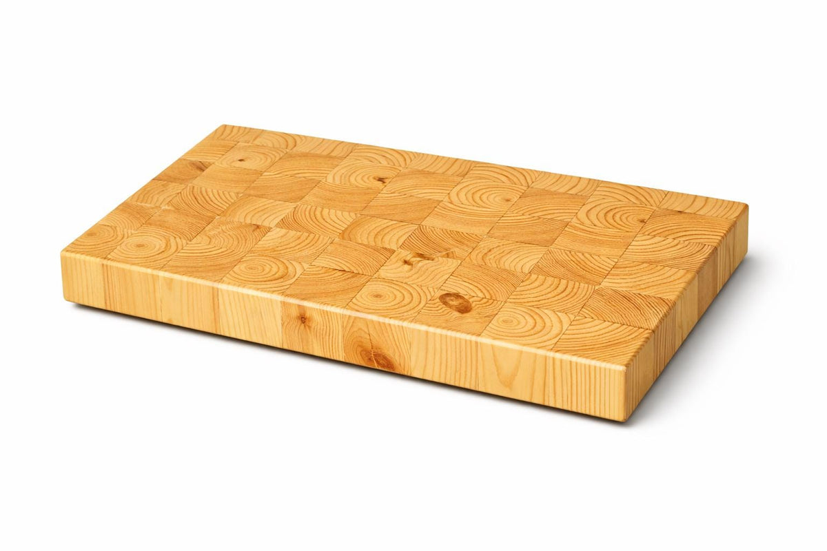 Southern Yellow Pine end-grain butcher block by Harzo — checker pattern, 1 3/4" thick (6)