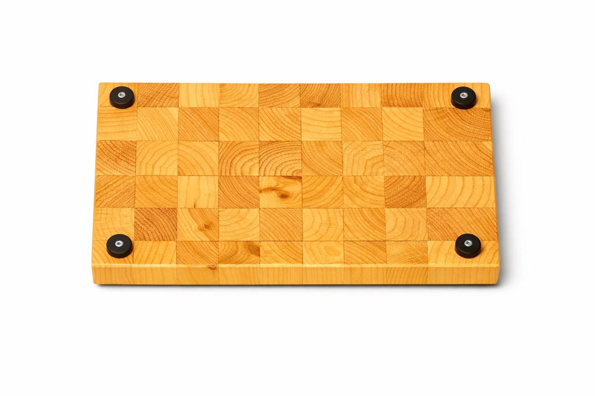Southern Yellow Pine end-grain butcher block by Harzo — checker pattern, 1 3/4" thick (10)
