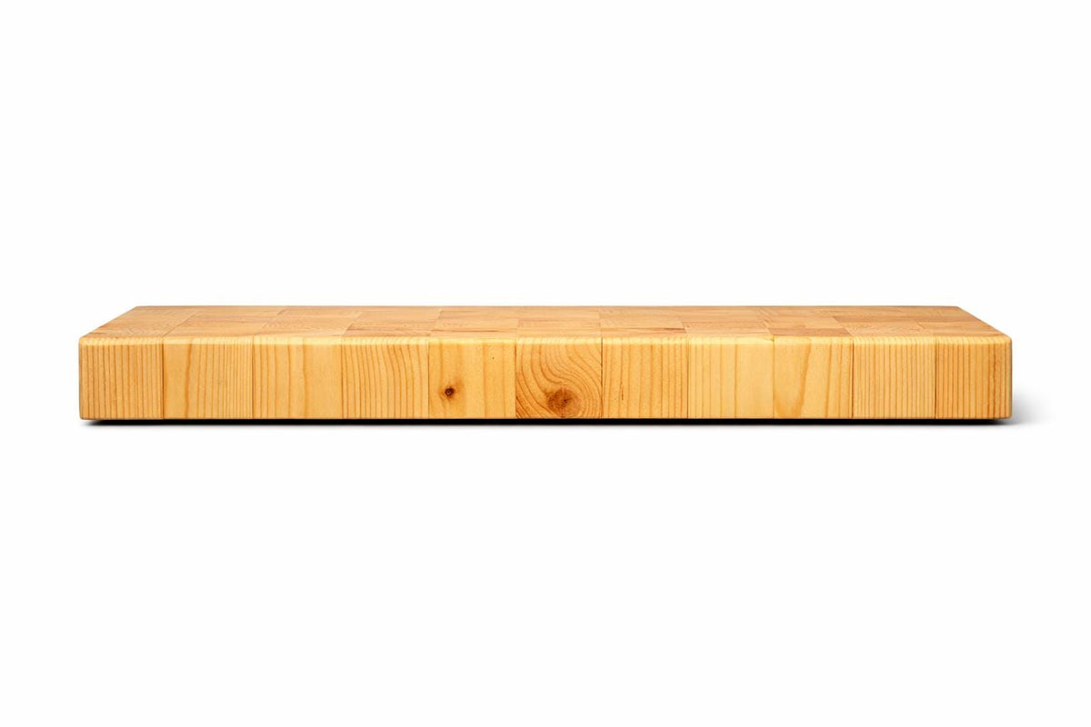 Southern Yellow Pine end-grain butcher block by Harzo — checker pattern, 1 3/4" thick (5)
