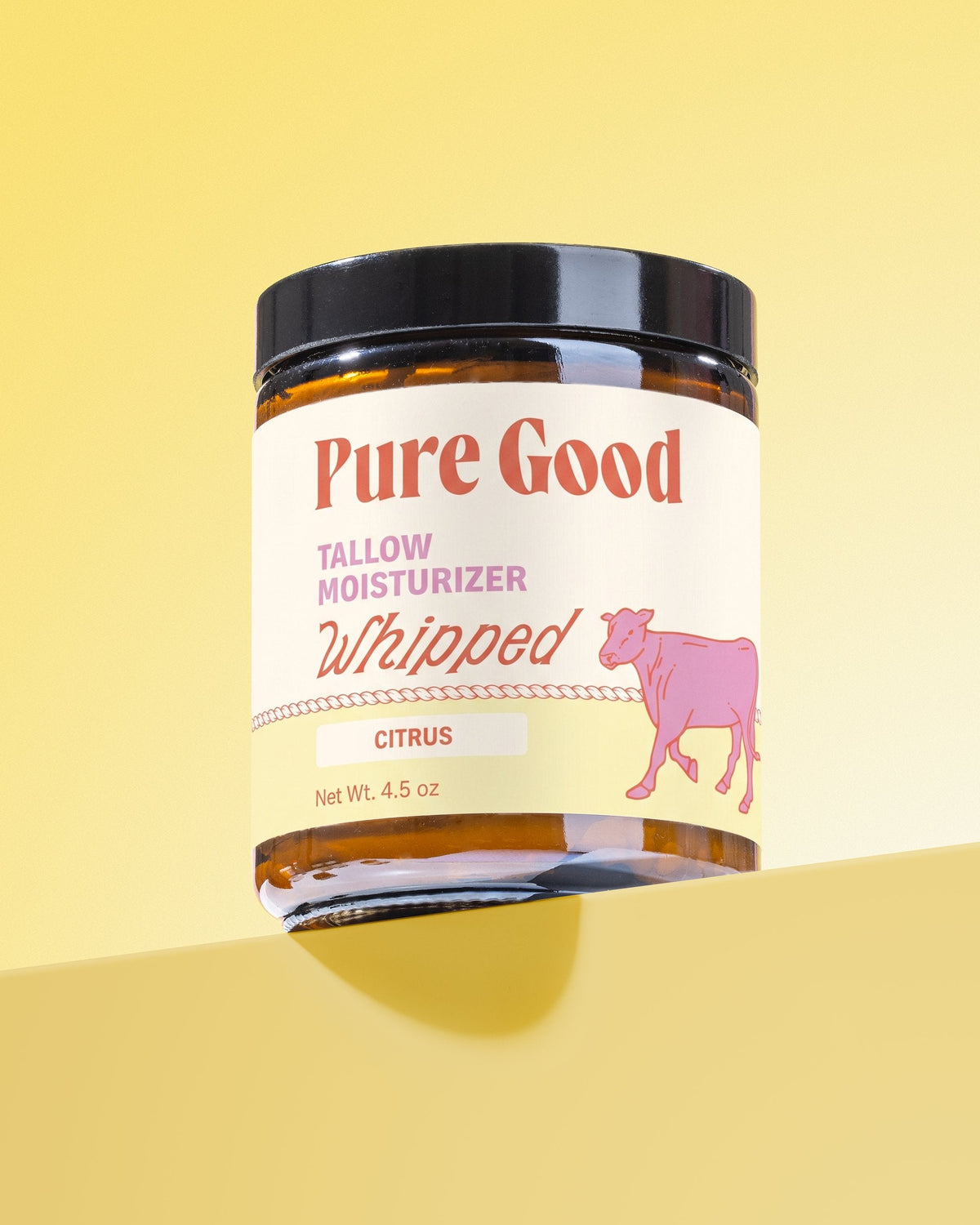 Fresh Citrus Burst Whipped Tallow by Pure Good LLC - grass-fed tallow balm with lemon, lime, grapefruit, orange and bergamot oils